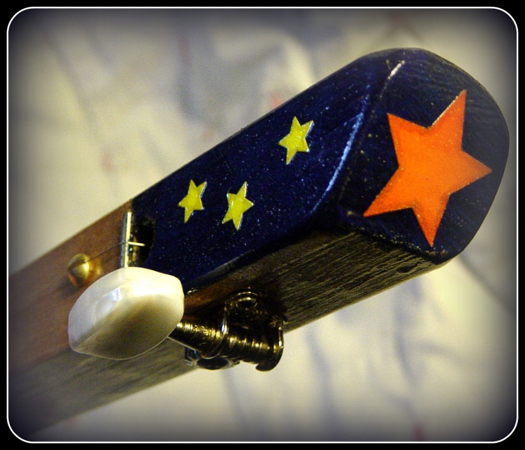 Baseball headstock stars 1